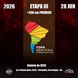 P2567-COPA MERCOSUL INTERNATIONAL CUP 2026 3ª - ETAPA