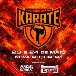 P2693-MUTUM OPEN KARATE 3 - EDICAO